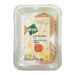 Burgers de quinoa et fromage (2 x 75gr) DLC 29/04