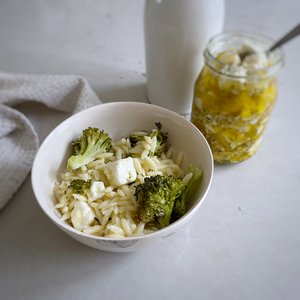LCA x La Tranche # - Salade de pâtes grecques brocoli feta